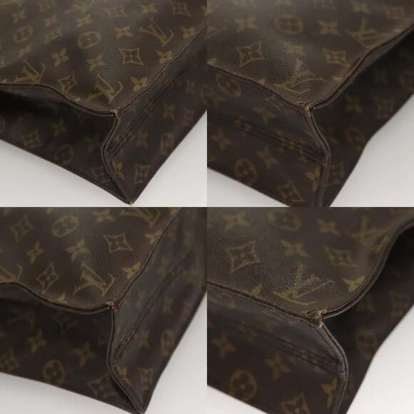 LOUIS VUITTON Monogram Sac Plat Hand Bag M51140 - Picture 10 of 12